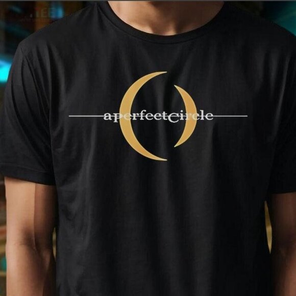 NWT A PERFECT CIRCLE BAND ART PRINT T-SHIRT SIZE L & XL - Picture 1 of 4